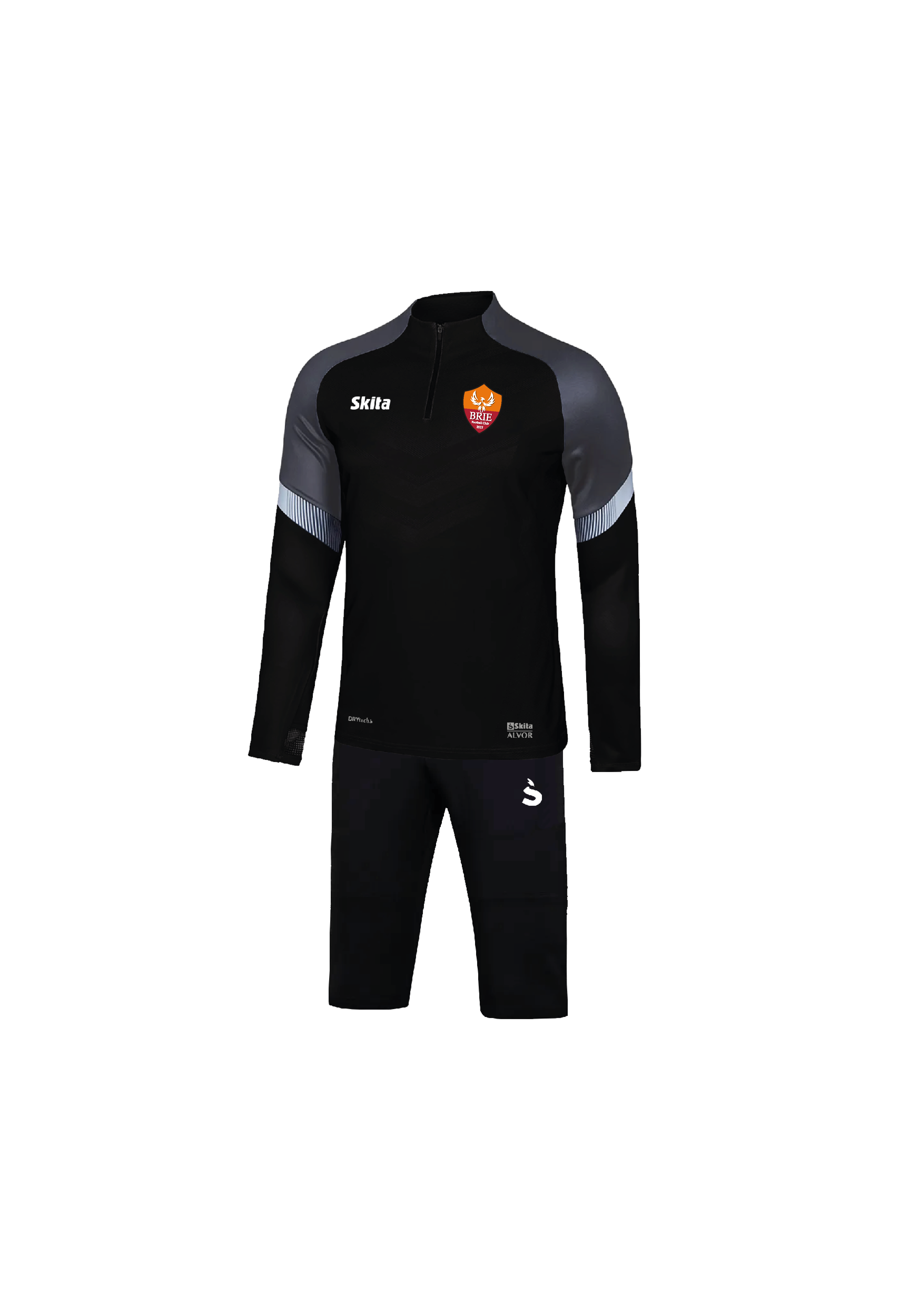 Training ALVOR noir/gris (BRIE FC)